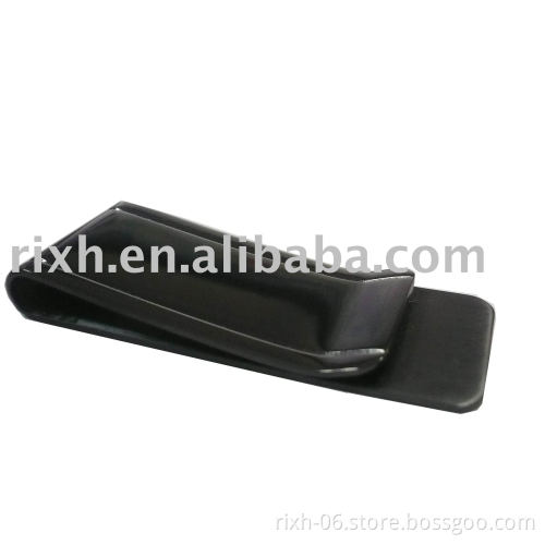black metal Titanium Money Clip